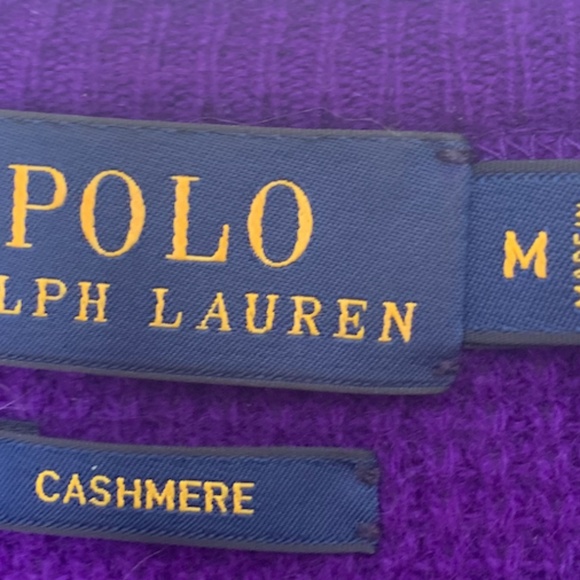 Polo Ralph Lauren Cashmere Waffle Sweater - Picture 3 of 4